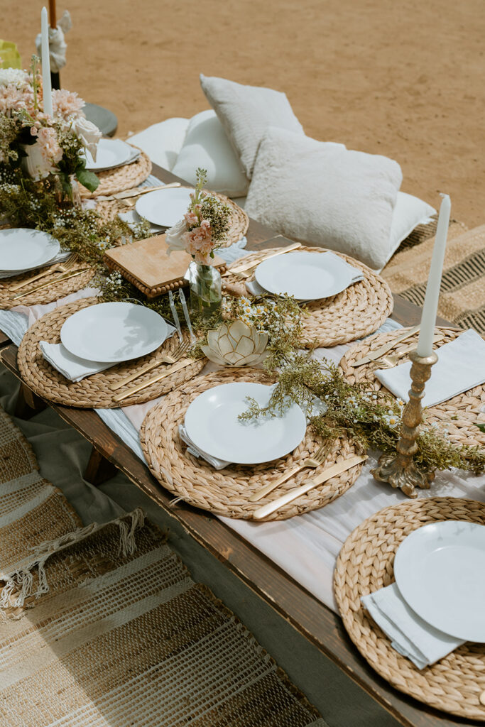 coastal wedding decor