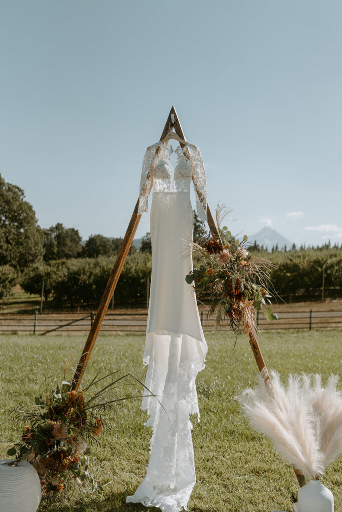 boho wedding arch