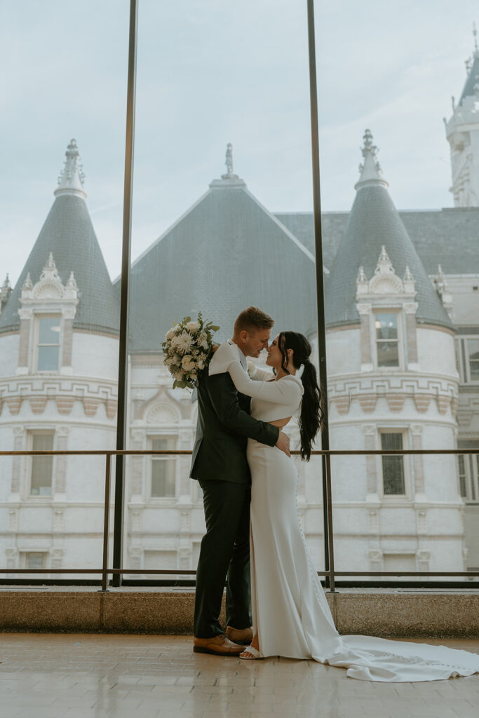 courthouse elopement ceremony