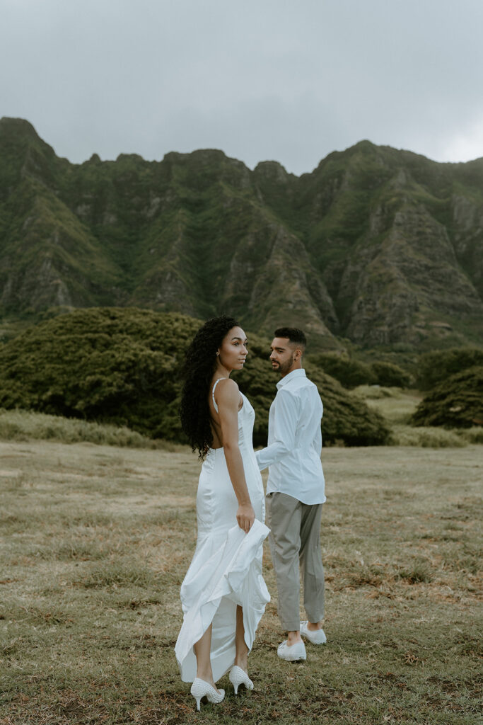 engagement photos in Hawaii