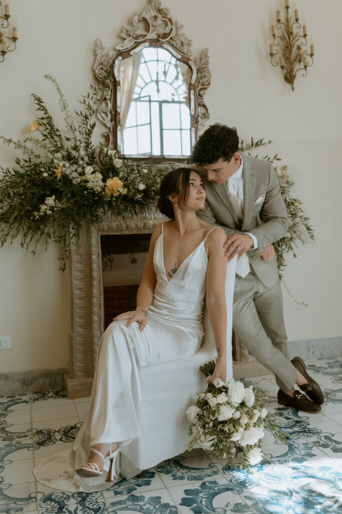 A romantic elopement in Italy along the Amalfi Coast