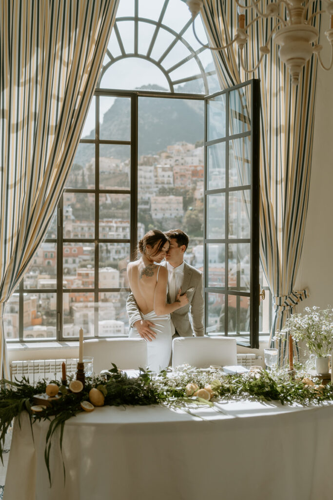 A romantic elopement in Italy along the Amalfi Coast