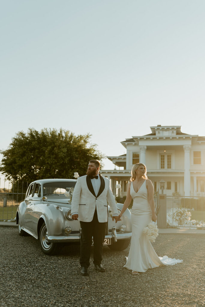 Capturing timeless moments of romance with an Old Hollywood twist at Moore Mansion.