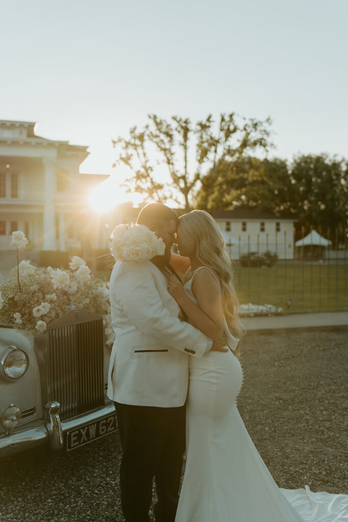 Capturing timeless moments of romance with an Old Hollywood twist at Moore Mansion.